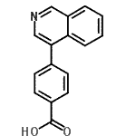 CAS#: 216059-93-7, 4-(4-Isoquinolinyl)Benzoic Acid