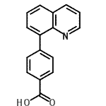 CAS 登录号：216059-95-9， 4-(8-喹啉基)苯甲酸