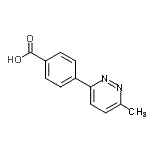 CAS#: 216060-24-1, 4-(6-Methyl-3-Pyridazinyl)Benzoic Acid