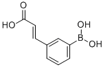 CAS 登录号：216144-91-1， 3-(2-羧基乙烯基)苯硼酸