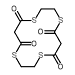CAS#: 21620-30-4, 1,4,8,11-Tetrathiacyclotetradecane-5,7,12,14-Tetrone