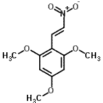 CAS#: 216433-58-8, 1,3,5-Trimethoxy-2-[(E)-2-Nitrovinyl]Benzene