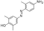 CAS 登录号：21644-95-1， 4-[(4-氨基-O-甲苯基)偶氮]-2,6-二甲苯酚