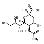 CAS#: 21646-00-4, (6R)-5-Acetamido-3,5-dideoxy-6-[(2R)-1,2,3-trihydroxypropyl]-beta-L-threo-hex-2-ulopyranosonic acid