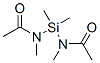 CAS 登录号：21654-66-0， N,N'-(二甲基硅烷亚基)二[N-甲基乙酰胺]