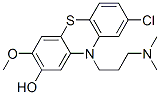 CAS 登录号：21658-48-0， 8-氯-10-[3-(二甲基氨基)丙基]-3-甲氧基-10H-吩噻嗪-2-醇