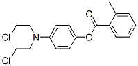 CAS#: 21667-00-5, [4-[Bis(2-Chloroethyl)Amino]Phenyl] 2-Methylbenzoate