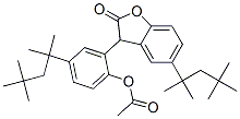 CAS#: 216698-07-6, [2-[2-Oxo-5-(2,4,4-Trimethylpentan-2-Yl)-3H-1-Benzofuran-3-Yl]-4-(2,4,4-Trimethylpentan-2-Yl)Phenyl] Acetate