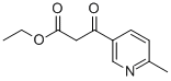 CAS#: 21683-58-9, Ethyl 3-(2-Methyl-5-Pyridyl)-3-Oxopropionate
