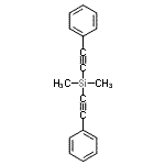 CAS#: 2170-08-3, Dimethyl[Bis(Phenylethynyl)]Silane