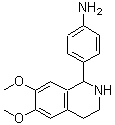 CAS#: 217191-31-6, 4-(6,7-Dimethoxy-1,2,3,4-Tetrahydro-1-Isoquinolinyl)Aniline