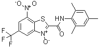 CAS#: 217317-46-9, N-Mesityl-7-Nitro-5-(Trifluoromethyl)-1,3-Benzothiazole-2-Carboxamide 3-Oxide