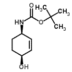 CAS#: 217438-72-7, 2-Methyl-2-Propanyl [(1R,4S)-4-Hydroxy-2-Cyclohexen-1-Yl]Carbamate