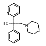 CAS#: 21748-59-4, 2-(4-Morpholinyl)-1-Phenyl-1-(2-Pyridinyl)Ethanol