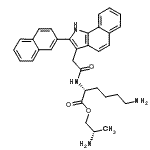 CAS#: 217480-27-8, (2S)-2-Aminopropyl N<Sup>2</Sup>-{[2-(2-Naphthyl)-1H-Benzo[g]Indol-3-Yl]Acetyl}-D-Lysinate