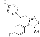 CAS#: 217487-47-3, 4-{2-[4-(4-Fluorophenyl)-5-Sulfanyl-4H-1,2,4-Triazol-3-Yl]Ethyl}Phenol