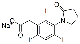 CAS 登录号：21762-02-7， 3-(2-氧代-1-吡咯烷基)-2,4,6-三碘苯乙酸钠盐