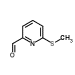 CAS#: 217657-76-6, 6-(Methylsulfanyl)-2-Pyridinecarbaldehyde