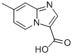 CAS 登录号：21801-80-9， 7-甲基咪唑并(1,2-a)吡啶-3-羧酸