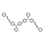 CAS#: 218276-54-1, N-Phenyl-4-(4-Phenylbuta-1,3-Dienyl)-N-[4-[4-(N-[4-(4-Phenylbuta-1,3-Dienyl)Phenyl]Anilino)Phenyl]Phenyl]Aniline