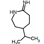CAS#: 219477-74-4, 4-Isopropyl-3,4,5,6-Tetrahydro-2H-Azepin-7-Amine