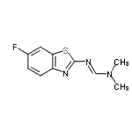 CAS#: 219499-56-6, N'-(6-Fluoro-1,3-benzothiazol-2-yl)-N,N-dimethylimidoformamide
