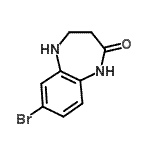CAS#: 219686-43-8, 7-Bromo-1,3,4,5-Tetrahydro-2H-1,5-Benzodiazepin-2-One