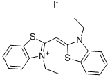 CAS#: 2197-01-5, 3-Ethyl-2-[(Z)-(3-Ethyl-1,3-Benzothiazol-2-Ylidene)Methyl]-1,3-Benzothiazol-3-Ium Iodide