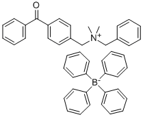 CAS#: 219733-07-0, N-(4-[Benzoyl]Benzyl)-N-Benzyl-N,N-Dimethyl Ammonium Tetraphenylborate