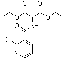 CAS 登录号：219793-85-8， {[(2-氯-3-吡啶基)羰基]氨基}丙二酸二乙酯
