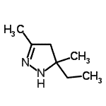 CAS#: 21981-22-6, 5-Ethyl-3,5-Dimethyl-4,5-Dihydro-1H-Pyrazole