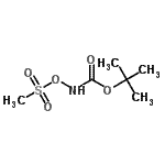 CAS#: 219844-41-4, 2-Methyl-2-Propanyl [(Methylsulfonyl)Oxy]Carbamate