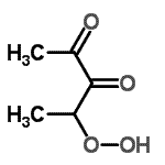 CAS#: 219940-15-5, 4-Hydroperoxy-2,3-Pentanedione