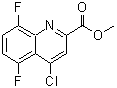 CAS#: 219949-93-6, Methyl 4-Chloro-5,8-Difluoro-2-Quinolinecarboxylate