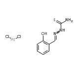 CAS#: 219954-63-9, (2E)-2-(2-Hydroxybenzylidene)Hydrazinecarbothioamide - Dichloropalladium (1:1)