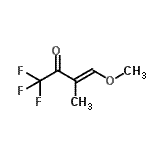 CAS 登录号：219986-54-6， (3E)-1,1,1-三氟-4-甲氧基-3-甲基-3-丁烯-2-酮