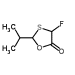 CAS#: 220118-89-8, 4-Fluoro-2-Isopropyl-1,3-Oxathiolan-5-One
