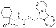CAS#: 220145-22-2, 1-({[(9H-Fluoren-9-Ylmethoxy)Carbonyl]Amino}Methyl)Cyclohexanecarboxylic Acid