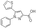 CAS#: 220192-02-9, 1-Phenyl-5-(2-Thienyl)-1H-Pyrazole-3-Carboxylic Acid