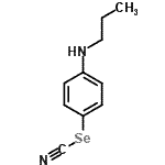 CAS 登录号：22037-08-7， 4-(丙基氨基)苯基硒氰酸酯