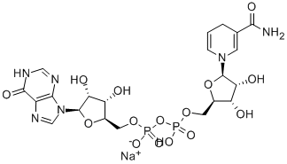 CAS 登录号:22052-73-9, 去氨基烟酰胺腺嘌呤二核苷酸钠盐