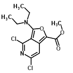 CAS#: 220559-34-2, Methyl 4,6-Dichloro-3-(Diethylamino)Furo[3,4-c]Pyridine-1-Carboxylate