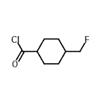 CAS#: 220573-28-4, 4-(Fluoromethyl)Cyclohexanecarbonyl Chloride