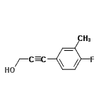 CAS#: 220708-01-0, 3-(4-Fluoro-3-Methylphenyl)-2-Propyn-1-Ol