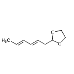 CAS#: 22076-48-8, 2-[(2E,4E)-2,4-Hexadien-1-Yl]-1,3-Dioxolane