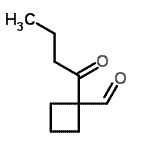 CAS#: 220775-64-4, 1-Butyrylcyclobutanecarbaldehyde