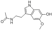CAS#: 2208-41-5, N-[2-(6-Hydroxy-5-Methoxy-1H-Indol-3-Yl)Ethyl]Acetamide