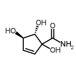 CAS#: 220832-69-9, (4R,5S)-1,4,5-Trihydroxy-2-Cyclopentene-1-Carboxamide