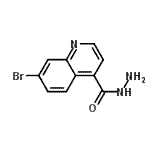 CAS#: 220844-66-6, 7-Bromo-4-Quinolinecarbohydrazide