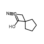 CAS#: 220878-55-7, 1-(Cyanomethyl)Cyclopentanecarboxylic Acid